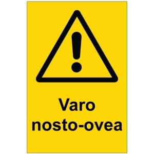 Varo nosto-ovea kyltti