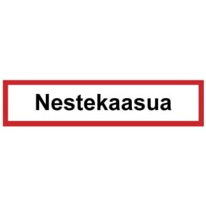 Nestekaasua kyltti