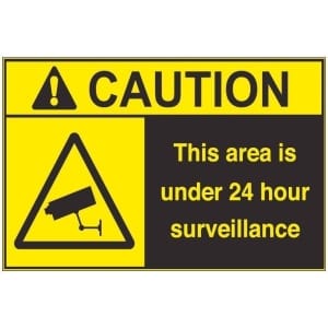 CCTV Security 1 kyltti