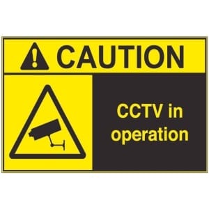 CCTV Security 3 -kyltti