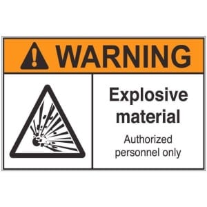 Explosive Material aw