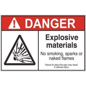 Explosive Materials ad