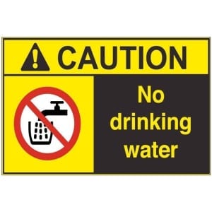 No Drinking Water ac
