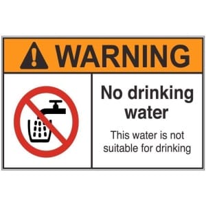 No Drinking Water aw
