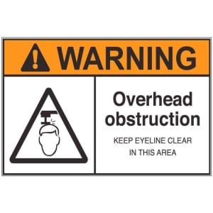 Overhead Obstruction aw