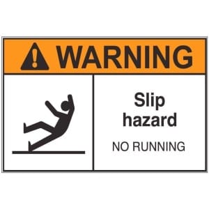 Slip Hazard aw