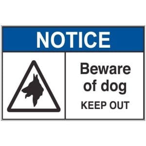 Beware Dog an