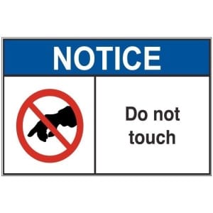 Do Not Touch an