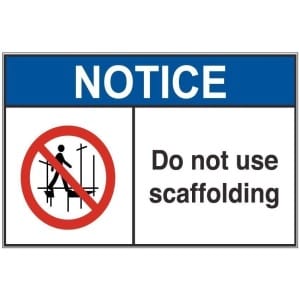 Do Not use Scaffolding an