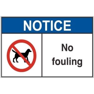 No Fouling an