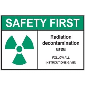 Radiation Decontamination sfa