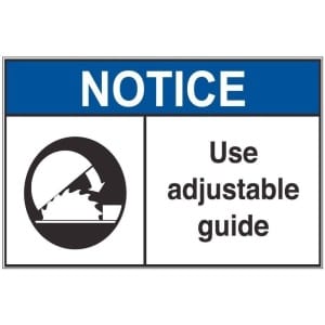 Use Adjustable Guide an