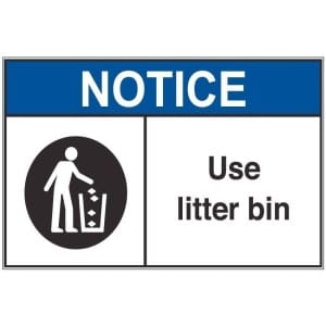 Use Litter Bin an