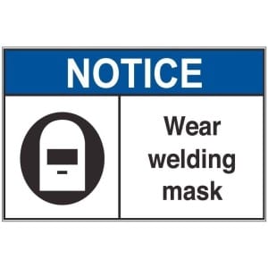 Wear Welding Mask an