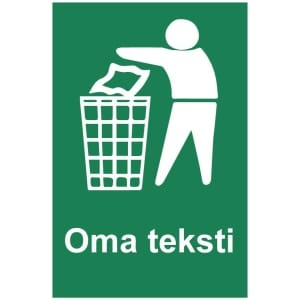 Roskat Oma kyltti