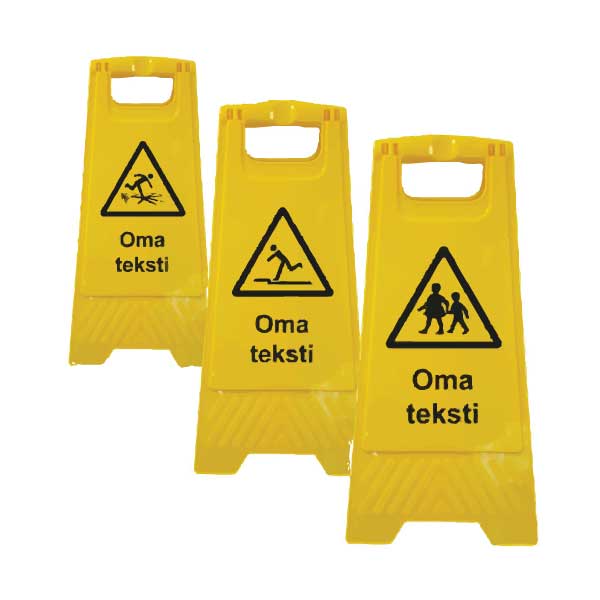 A-Telineet omalla tekstillä