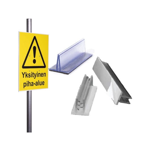 Kylttien kiinnitystarvikkeet