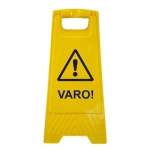 Varo muovinen A-teline