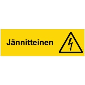 Jännitteinen sähköalan kilpi
