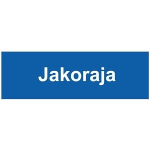 Jakoraja kyltti