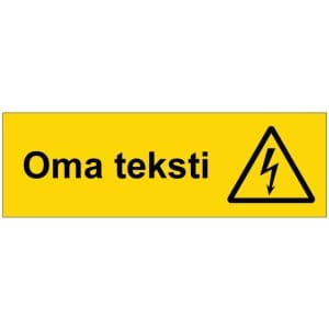 Sähkökyltti omalla tekstillä