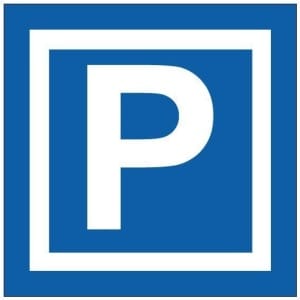 Pysäköintipaikka kyltti