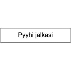 Pyyhi jalkasi