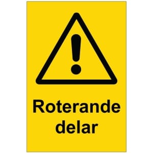 Roterande delar kyltti