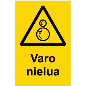 Varo nielua kyltti