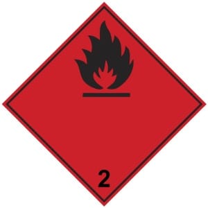 ADR 2 Palavat kaasut kyltti