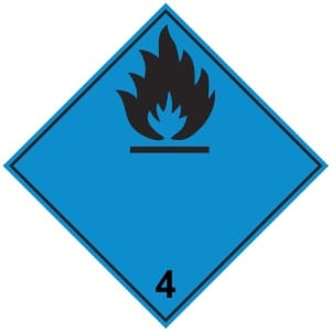 ADR 4.3 Kuljetusmerkki kyltti