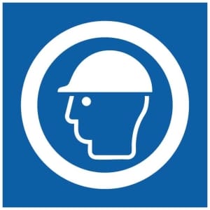 Suojakypärä symboli kyltti