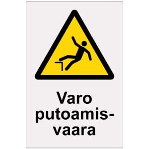 Varo putoamisvaara heijastava kilpi