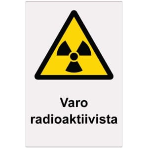 Varo radioaktiivista heijastava kilpi