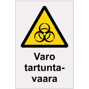 Varo tartuntavaara heijastava kilpi
