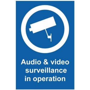 Audio & video surveillance kilpi