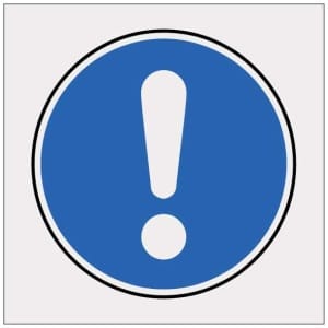 Ohjesymboli heijastava kyltti