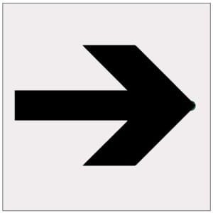 Suuntanuoli heijastava kyltti