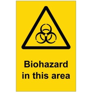 Biohazard in this area kyltti