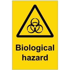 Biological hazard kyltti