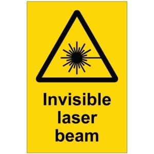Invisible laser beam kyltti
