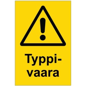 Typpivaara magneettinen varoistusmerkki