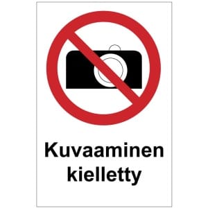 Kuvaaminen kielletty MAG-0