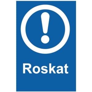 Roskat magneettiinen ohjemerkki