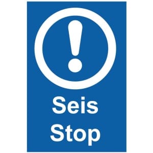 Seis Stop magneettinen ohjemerkki