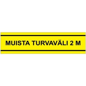 Muista turvaväli SK1-0