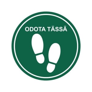 Odota tässä vihreä -0