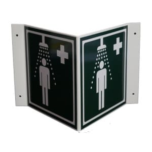 Hätäsuihku V-kilpipohjalla 2-puol.-0