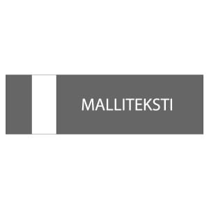 Harmaa/Valko laserkaiverrus oma teksti-0