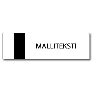 Valko/Musta laserkaiverrus oma teksti-0